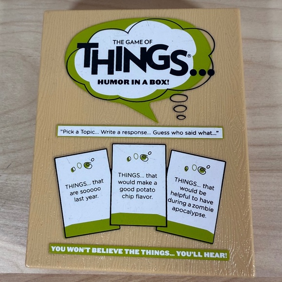NEW, Sealed! The Game of Things ..Expansion/Travel Pack Card game - Picture 1 of 4